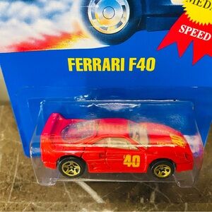 1991 HotWheels Ferrari F40 No. 69 NOC